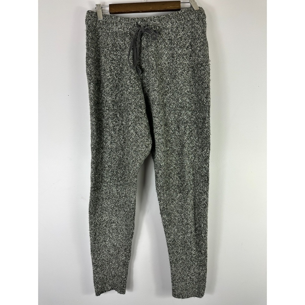 Free People Sweater Pants Womens Small Gray Tapered Pull‎ On Sweatpants Comfy